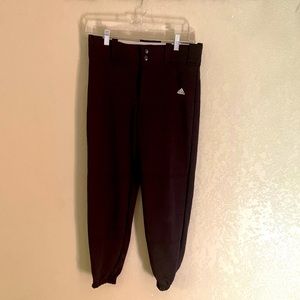 Adidas Black baseball knickers, Youth Large
